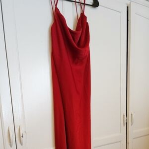 SHEIN Rich Red Fabric